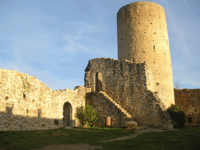 Le château comtal d'Aurignac