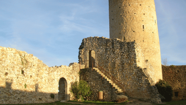 Le château comtal d'Aurignac