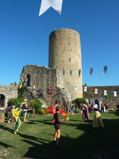 Le château comtal d'Aurignac